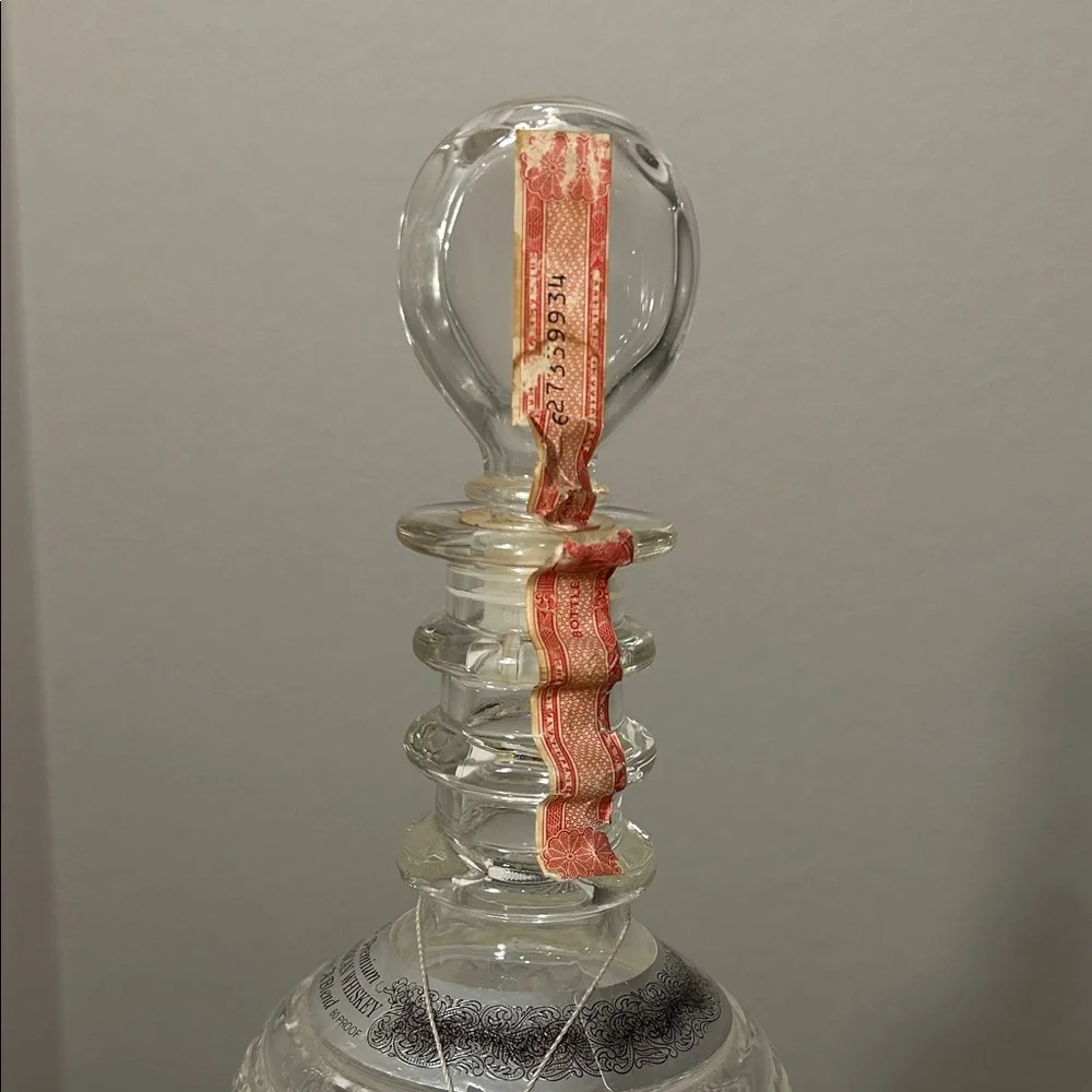 Seagram’s “1776” Premium American Whiskey Decanter Designed by Tiffany & Co.